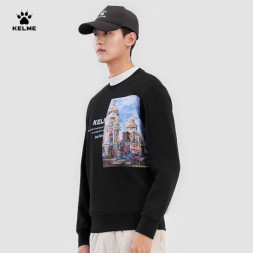 Свитшот KELME Round Neck Sweater Black