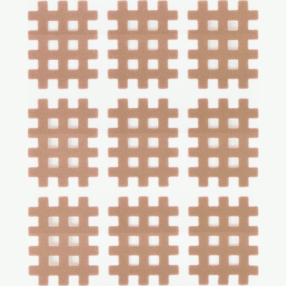 Кросс-тейп TMAX Spiral Tape Type A 20 листов, 423716, телесный