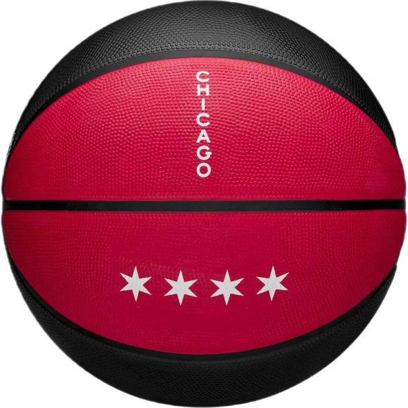 Мяч баскетбольный Wilson NBA Team City Edition Chicago Bulls