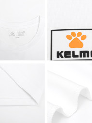 Футболка KELME Round Neck Short Sleeve T-Shirt White