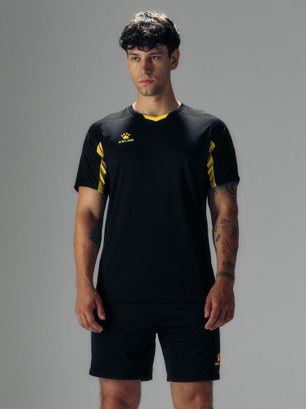 Футбольная форма KELME Football Suit (Black/Yellow)
