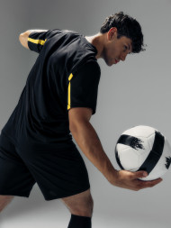 Футбольная форма KELME Football Suit (Black/Yellow)