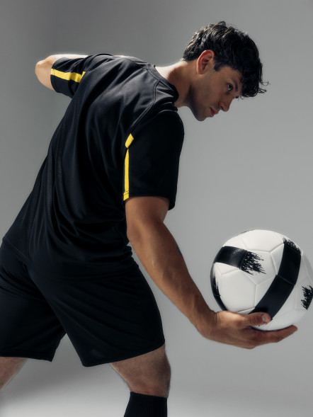Футбольная форма KELME Football Suit (Black/Yellow)