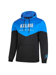 Худи KELME Knitted Hooded Sweatshirt (Black/Blue)