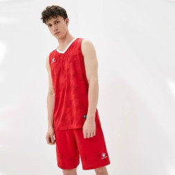 СЦ*Форма баск. взросл. KELME, 3591052-600-L, р.L, 100% полиэстер, красный