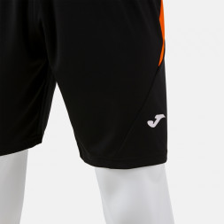 Игровые шорты JOMA TOKIO II ЧЕРНЫЙ ОРАНЖЕВЫЙ