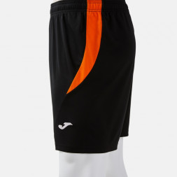 Игровые шорты JOMA TOKIO II ЧЕРНЫЙ ОРАНЖЕВЫЙ