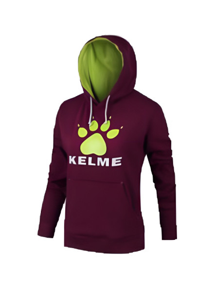 Худи KELME Women's Hoodie Burgundy