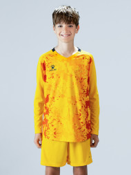 Детская вратарская форма KELME Long Sleeve Goalkeeper Suit Orange