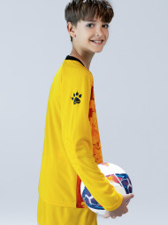 Детская вратарская форма KELME Long Sleeve Goalkeeper Suit Orange
