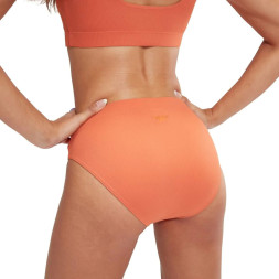 Купальник SPEEDO Textured Deep U-Back Bikinis, 8-00387516588, р.34 (рос.46), оранжевый