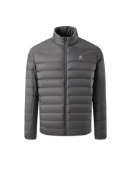 Пуховик KELME Lightweight Stand-up Collar Down Jacket Dark Grey