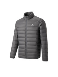 Пуховик KELME Lightweight Stand-up Collar Down Jacket Dark Grey