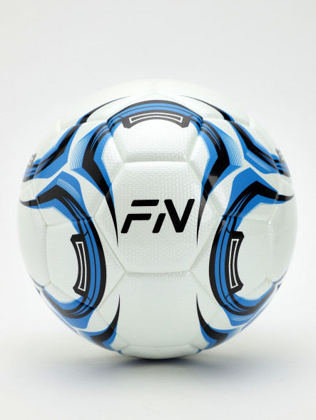 Мяч футбольный FN Soccer Ball White/Light Blue