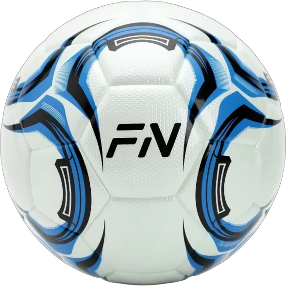 Мяч футбольный FN Soccer Ball White/Light Blue