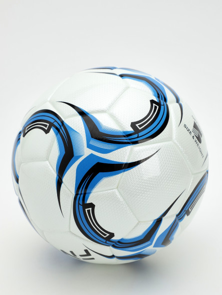 Мяч футбольный FN Soccer Ball White/Light Blue