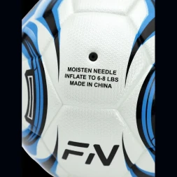 Мяч футбольный FN Soccer Ball White/Light Blue