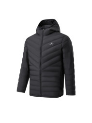 Пуховик KELME Lightweight Hooded Down Jacket Black
