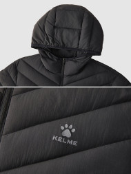 Пуховик KELME Lightweight Hooded Down Jacket Black