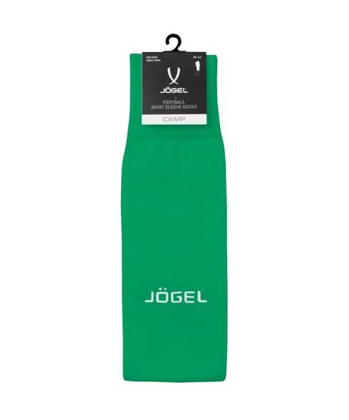 Гольфы футбольные JOGEL CAMP BASIC SLEEVE SOCKS, зеленый/белый