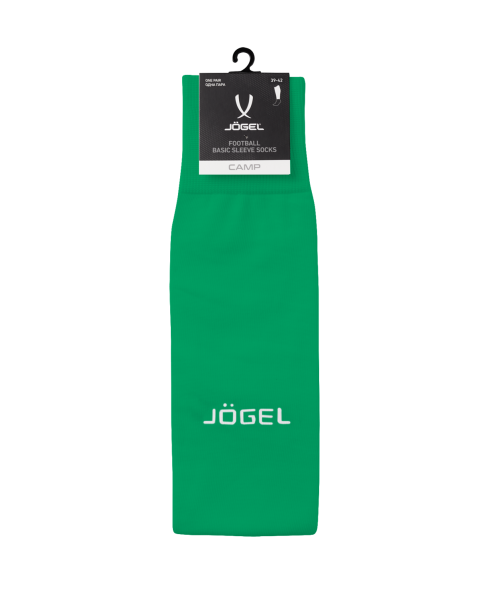 Гольфы футбольные JOGEL CAMP BASIC SLEEVE SOCKS, зеленый/белый