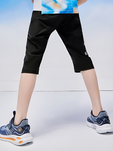 Детские бриджи KELME Knitted Cropped Pants Black
