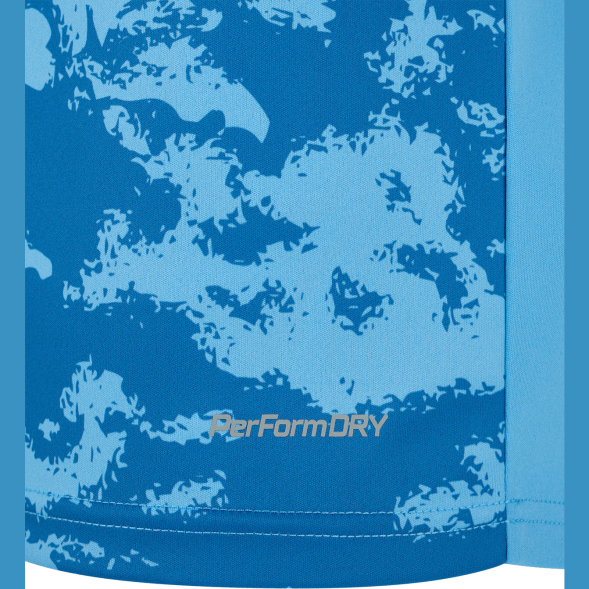 Футболка вратарская JOGEL DIVISION PerFormDRY SPLASH GK Jersey, голубой, детский