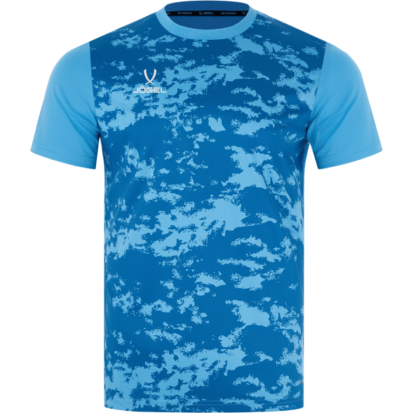 Футболка вратарская JOGEL DIVISION PerFormDRY SPLASH GK Jersey, голубой, детский
