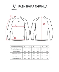 Джемпер компрессионный утепленный JÖGEL CAMP PerFormDRY Baselayer Top Warm