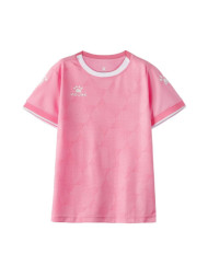 Детская футбольная форма KELME Short-Sleeved Football Suit Pink