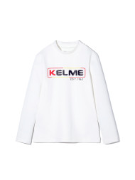 Детский лонгслив KELME Boys Long Sleeve T-Shirt White