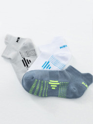 Детские носки KELME Children's Casual Socks (three Pairs) White