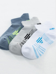 Детские носки KELME Children's Casual Socks (three Pairs) White