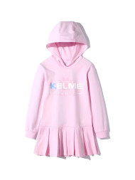 Детское худи KELME Girl's Hooded Sweatshirt Pink