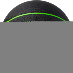 Мяч баск  TORRES Star, B323127, р 7, 7 панел ,ПУ-композит, нейлон  корд, бут кам , черно-зеленый