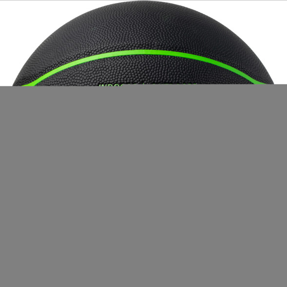 Мяч баск  TORRES Star, B323127, р 7, 7 панел ,ПУ-композит, нейлон  корд, бут кам , черно-зеленый