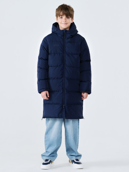 Детский пуховик FN Snowfall Long Kid Dark Blue