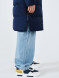 Детский пуховик FN Snowfall Long Kid Dark Blue