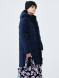 Детский пуховик FN Snowfall Long Kid Dark Blue