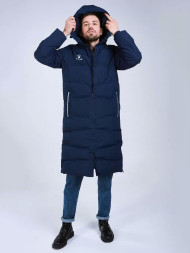 Пуховик KELME Adult Long Jacket Dark Blue