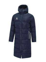 Пуховик KELME Adult Long Jacket Dark Blue