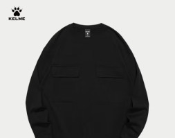 Свитшот KELME Round Neck Long Sleeve Black