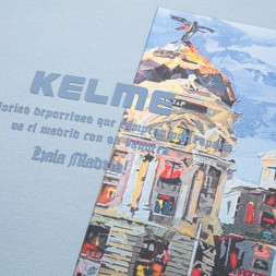 Свитшот KELME Round Neck Sweater Light Blue