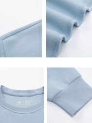 Свитшот KELME Round Neck Sweater Light Blue