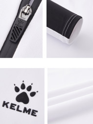 Олимпийка KELME Half-open Long-sleeved T-shirt White