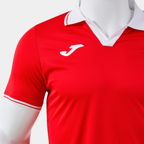 ФУТБОЛКА С КОРОТКИМ РУКАВОМ GALAXY КРАСНЫЙ БЕЛЫЙ