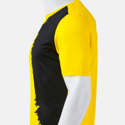 ФУТБОЛКА С КОРОТКИМ РУКАВОМ PICASHO ЖЁЛТЫЙ ЧЁРНЫЙ