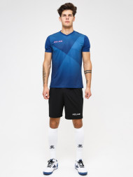 Футбольная форма KELME Short Sleeve Football (Blue/Black)