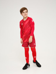 Детский комплект (лонгслив, шорты) KELME Long Sleeve Goalkeeper Suit Red