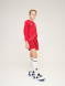 Детский комплект (лонгслив, шорты) KELME Long Sleeve Goalkeeper Suit Red